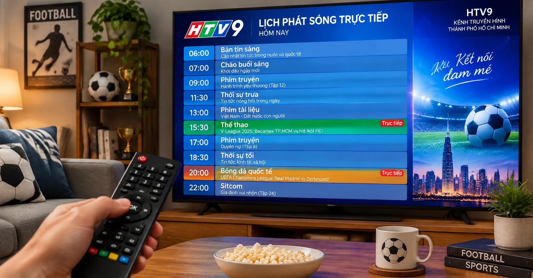 HTV9 trực tiếp hôm nay – Cập nhật nhanh và chính xác nhất - image 2 HTV9 trực tiếp hôm nay – Cập nhật nhanh và chính xác nhất - image 2
